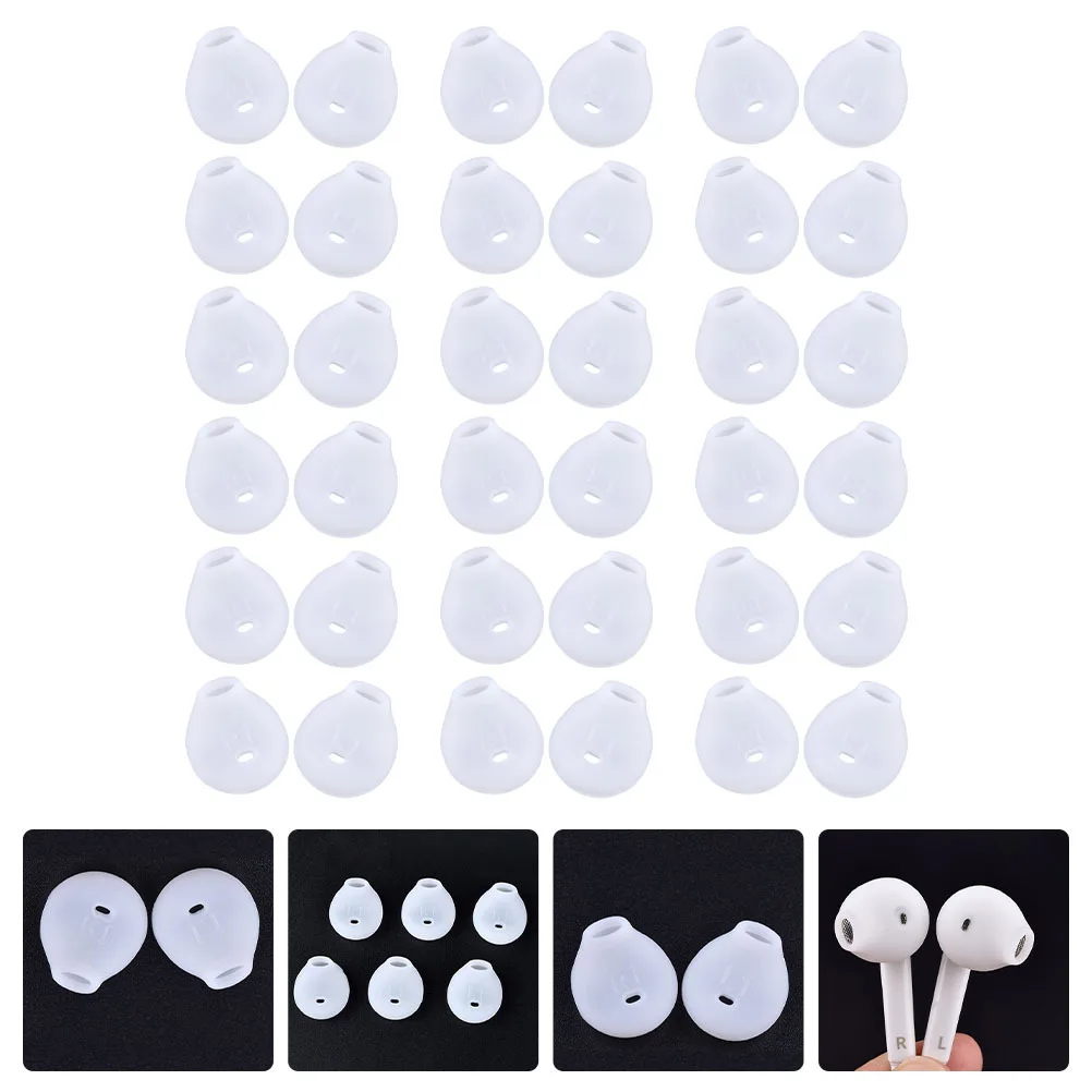 

25 Pairs Earphone Case Supple Protector Accessories Suitable Wireless Headphones Silicone Durable Comfortable Hunting Gear
