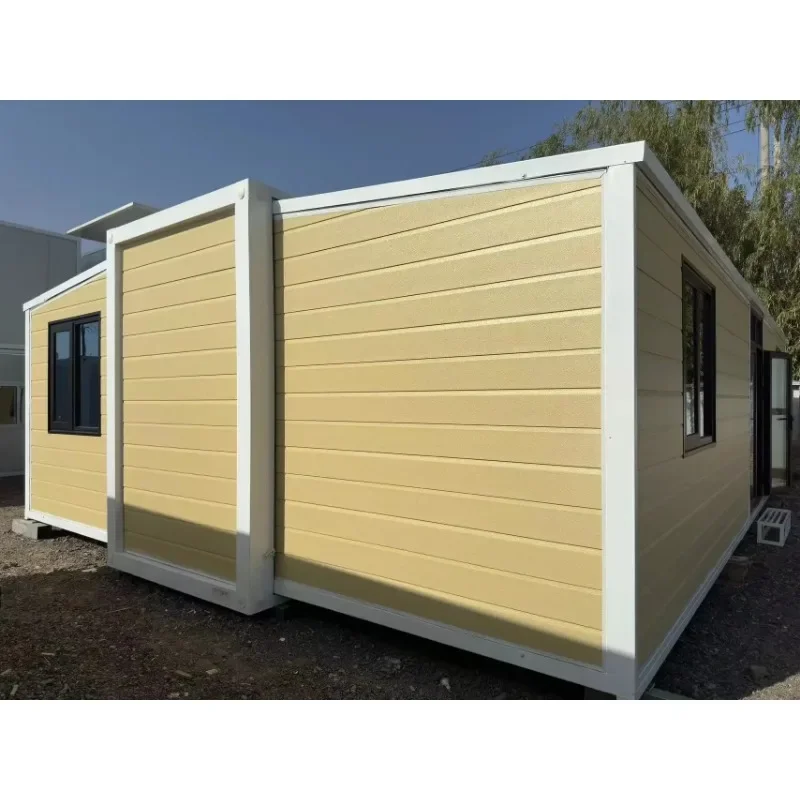 Good Price High End Double Wing Folding Room Series Folding Container House with Toilet Container House