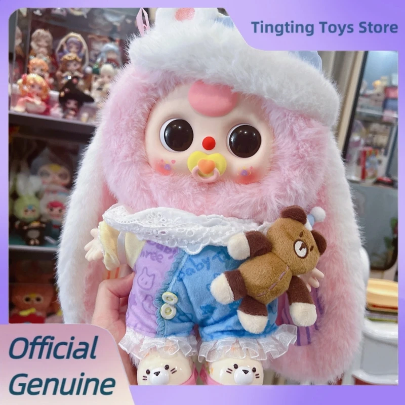 

Baby Three Sweet Dream 400% слепая коробка Kawaii с большим виниловым лицом, плюшевая кукла, украшение для дома, фигурка, загадочная коробка, игрушка, подарок для девочек