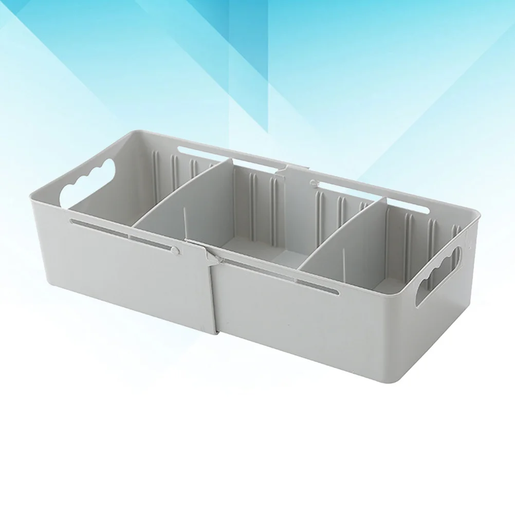 

Drawer Divider Storage Box Extension Type For Clothes Small Items Desktop Organizer Wardrobe Table Tidy Container Plastic