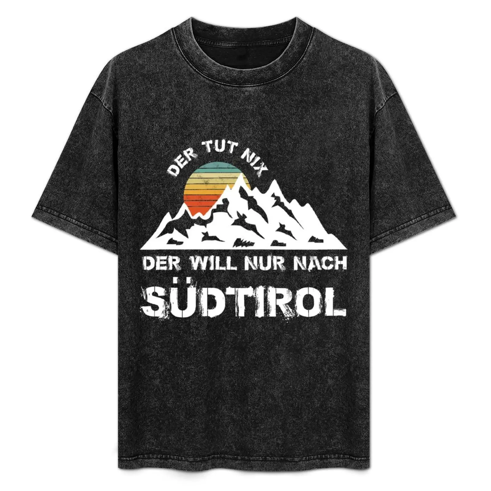 Camiseta Der Tut Nix der will nach Südtirol Berge Geschenk, camiseta informal con estampado moderno