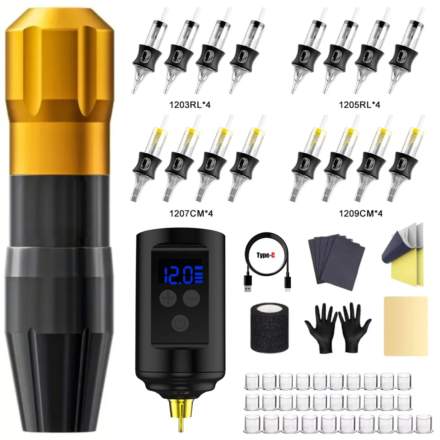 

Tattoo Machine or Tattoo Pen Kit Wireless Tattoo Machine Kit For Beginners Permanent Makeup Tattoo Machine Tattoo Supplies