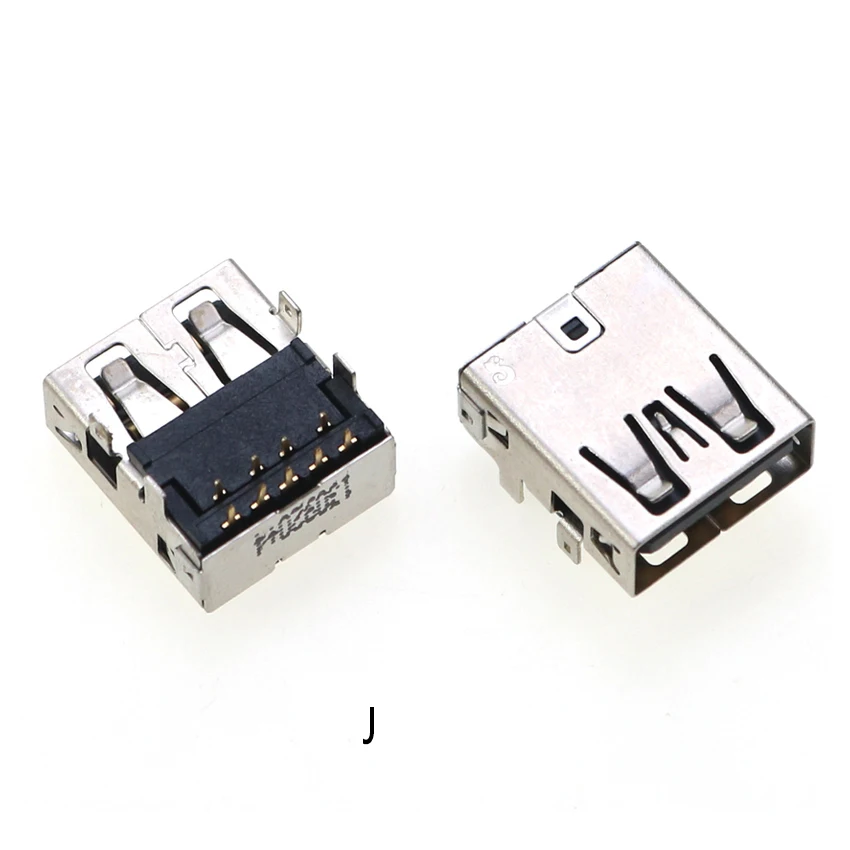 2 Stück USB 3.0 USB-3.0-AF AM Typ Port Stecker Buchse Lötanschlüsse PCB-Buchse für USB-Schnittstellenanschluss 90/180 Grad – Detail 12