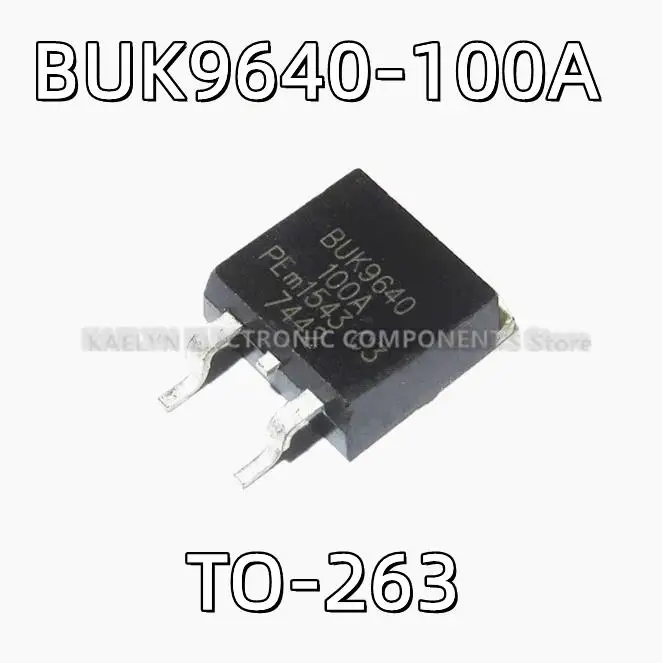 10Pcs/lot BUK9640 BUK9640-100A N-Channel 100 V 39A (Tc) 158W (Tc) Surface Mount D2PAK