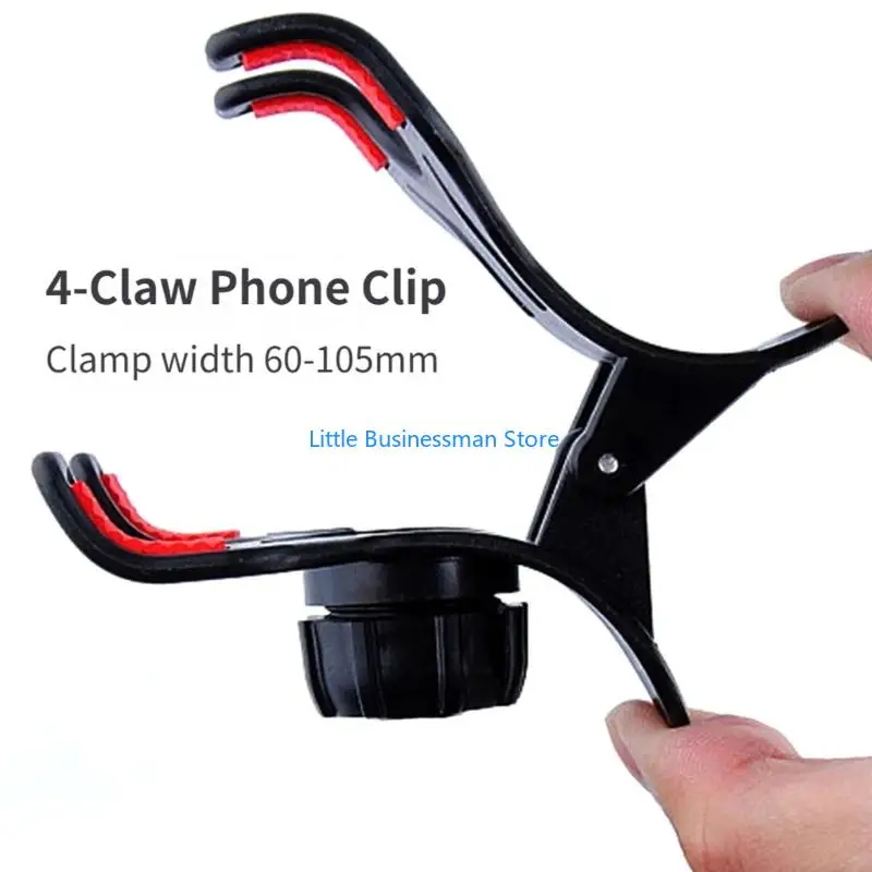 3-teilige Smartphone-Stativhalterung, Clip-Halter, Kugelkopfklemme für die Aufnahme M76A – Detail 3