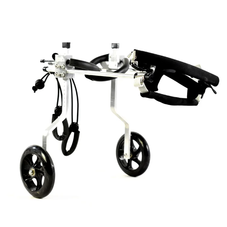 Pet Products Accessories 2024 Adjustable Dog Cart 2 4 Wheels Chair Pet Mobility Dog  For Handicapped Pet Walker