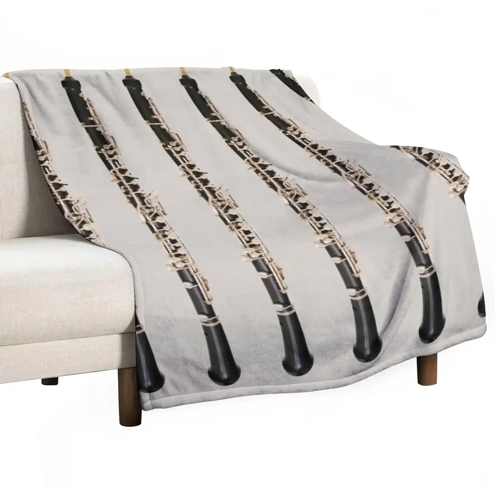 New The Snake Charmer: Oboe Throw Blanket Fashion Sofas Flannel Fabric Blankets