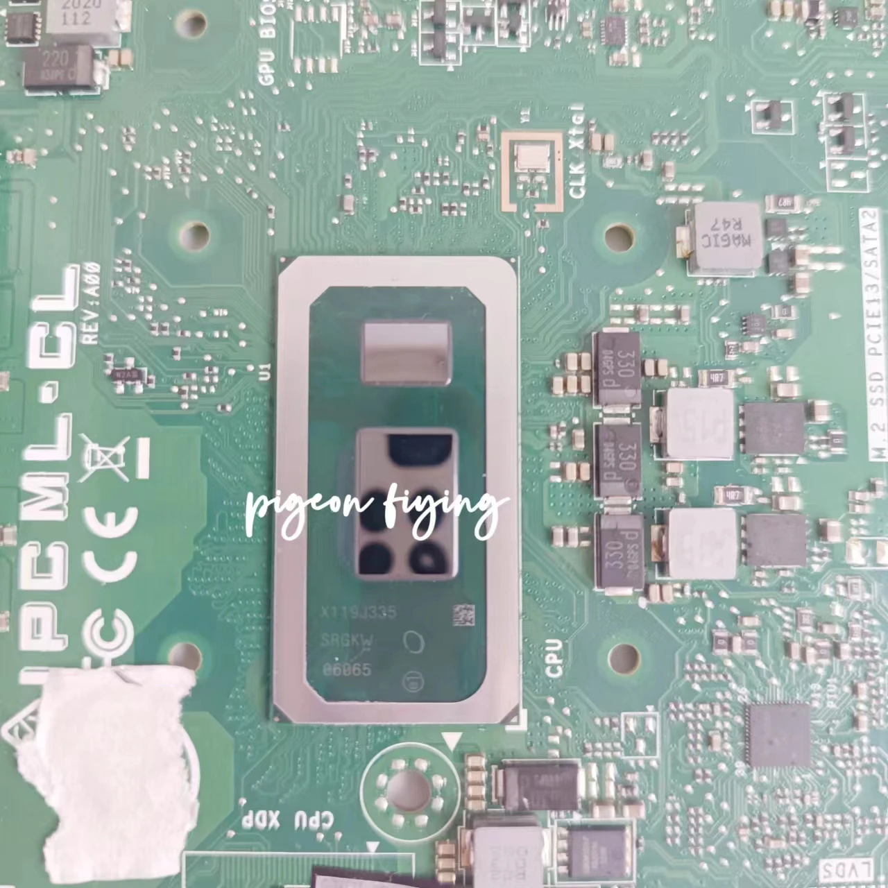 Imagem -06 - Placa-mãe do Portátil para Dell Cpu I710510u Cpu Srgkw N16v-gmr1-s-a2 Ddr4 Cn0gdjxy Gdjxy Gdjxy 2gb Ddr4 Teste ok