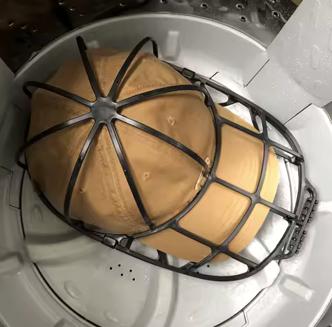 New Baseball Cap Cleaning Protector Rack Foldable Washer Fit Hats Washer Frame Prevent Deformation Washing Cage Double-Deck Hat