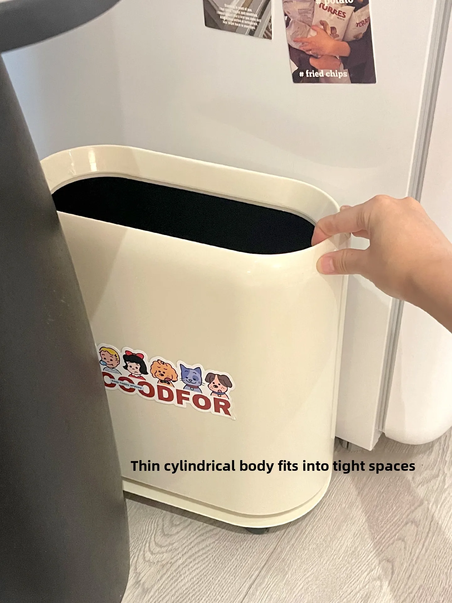 

Большая мусорная урна на колесах для дома, ванной, гостиной, кухни, квадратная, пластиковая, для бумажных отходов