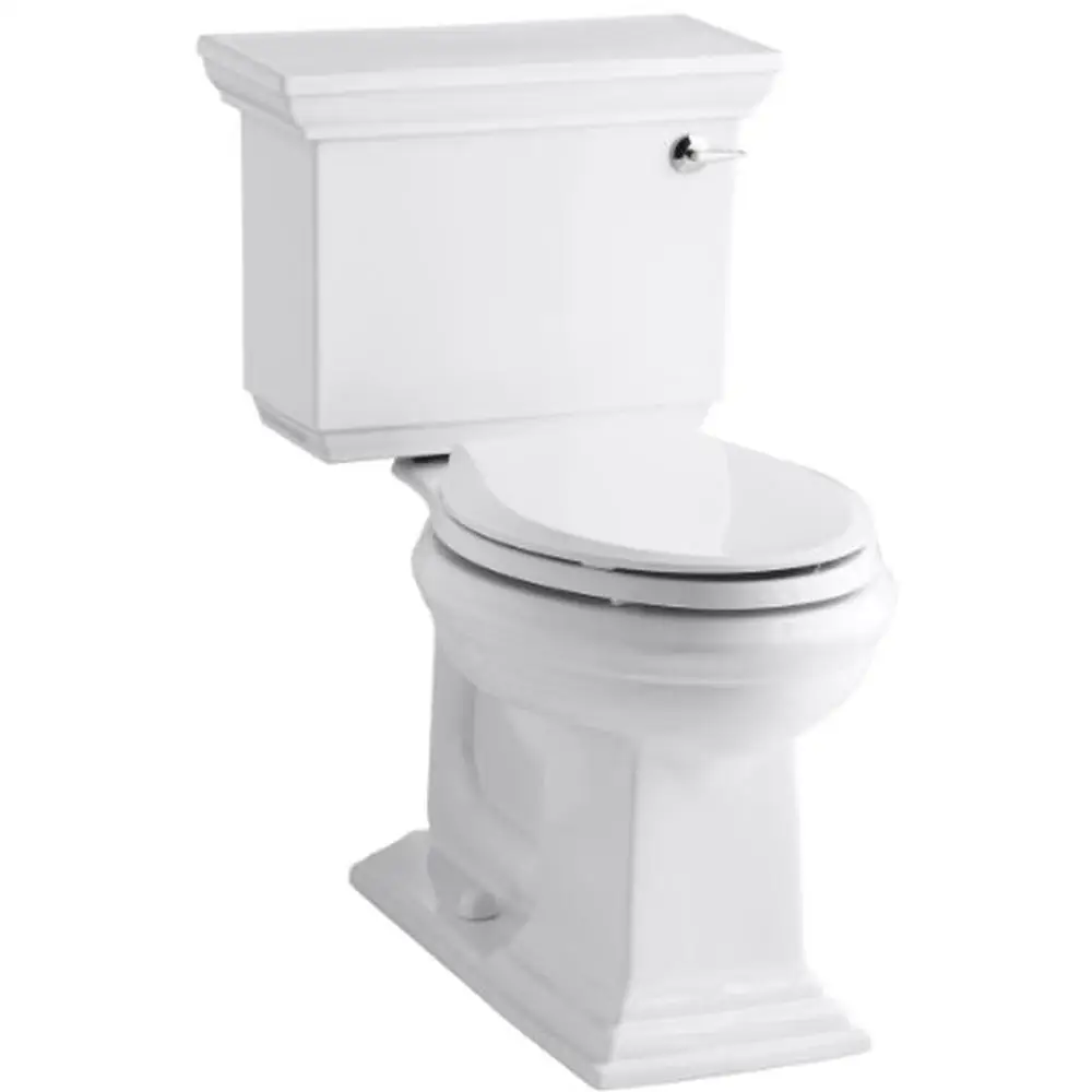 Elongated 1.28 GPF Toilet with Comfort Height & Right-Hand Trip Lever