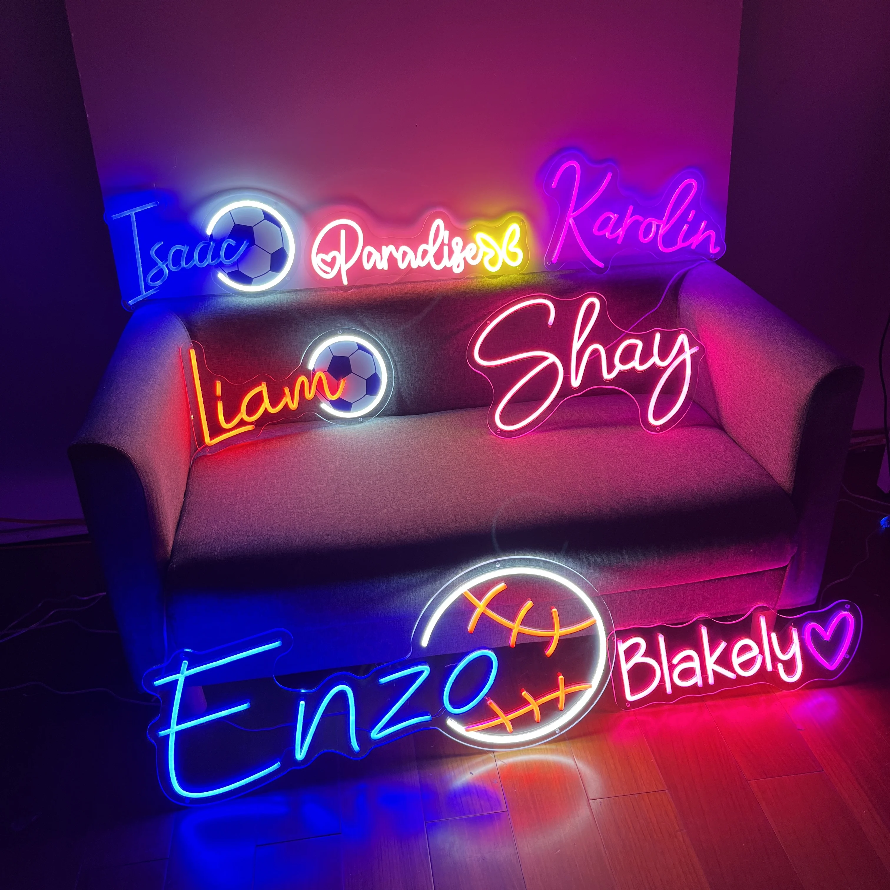 

Wedding Bar Custom Neon Sign Customize Home Salon Led Neon Light Sign (Pls Don't Pay Order Before Contact Seller To Get Price)