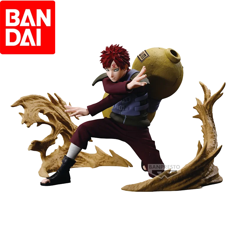 

Официальная фигурка BANDAI VS PLUS Gaara, ПВХ, 14 см, халат Sand Cloud, декор стола, фанаты аниме, ограниченная скидка