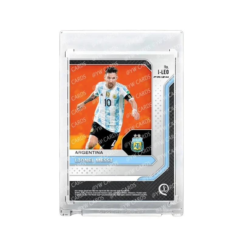 Messi Signature Star Card1/1Non-PaninitoppsGenuine Football Birthday Collection Card Self-Made Card