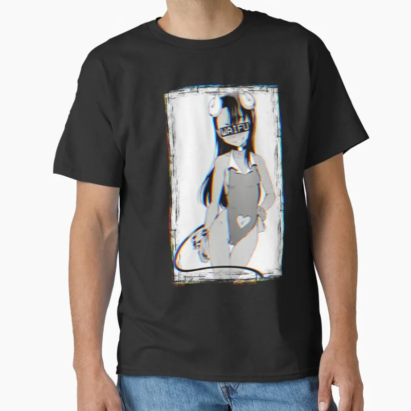 

Dont Toy With Me, Miss Nagatoro 1030 Anime T shirt for man Large size Tops Manga Graphic Print Y2k Clothes Cartoon Tee