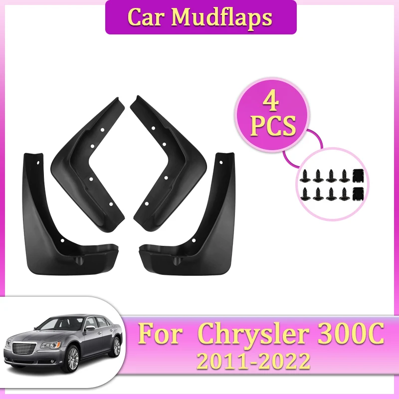 

Автомобильные брызговики, детали для Chrysler 300C 300 C 2011 ~ 2022 грязезащитный инструмент, брызгозащищенное крыло, автомобильная расклешенная крышка, защита, автогрязевые аксессуары
