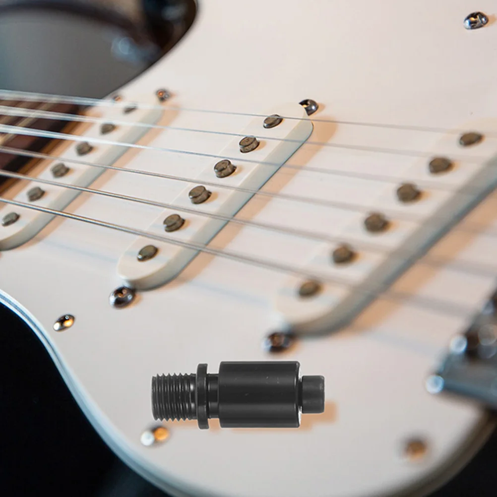 

4 Pcs Electric Guitar Shaker Jack Thread Tremolo Arm Accessories Socket Panel Mount Metal Parts Major
