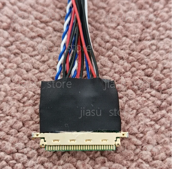 30 Pin 0.5mm EDP Screen Cable T Type, Test Screen Cable for T-300Pro T-200 EDP Tester, Display Panel Cable