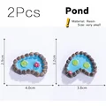 2pcs Pond