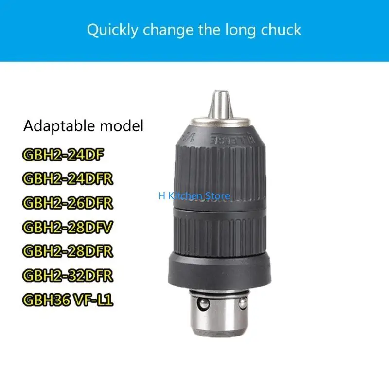 

16FC Drill Chucks Replace For GBH2-26DFR 2-28DFV 4-32DFR Power Tool Accessories