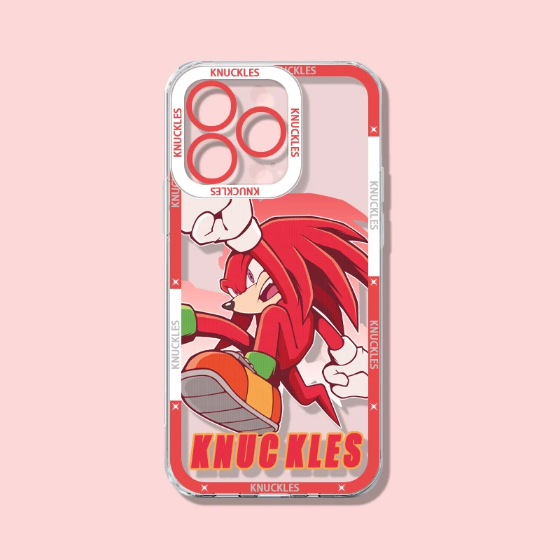 Cartoon Game S-SONIC Phone Case For Samsung A57 A07 A36 A26 A56 A16 A06 A55 A35 A25 A15 A05 A54 A34 A24 A14 A13 A53 Clear Cover - view 3