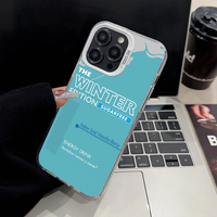 phone case For iPhone 12 11 13 14 15 16 Max Pro Plus Mini Redds Electroplated Silver IMD Laser Color Cover bulleS Energy Drink