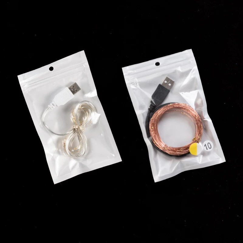 Fio de cobre lâmpada string flash iluminação enfeites da árvore de natal 10m 20m colorido quente 3000k com cabo usb