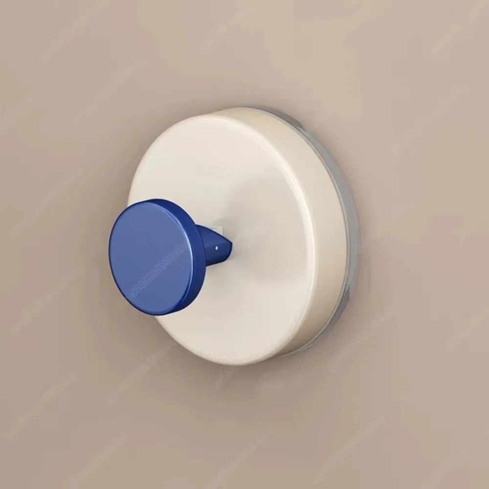 1/2Pcs Punch-Free Suction Cup Hook Wall Mount Reusable Dopamine Adhesive Hooks Home Storage Accessories Heavy Duty