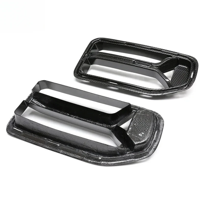 Hot selling For G87 M2 CSL Style 3K Dry Carbon Fiber Side Vents Glossy / Matte Front Bumper Air Intake Grille