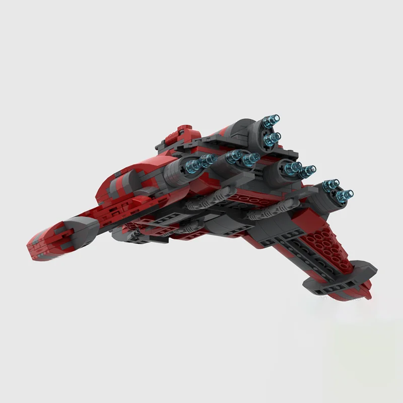 Звездный фильм Moc, строительный блок G-9, модель патруля-инхватчика, технология, кирпич, сделай сам, сборка, модульная строительная игрушка, праздничные подарки