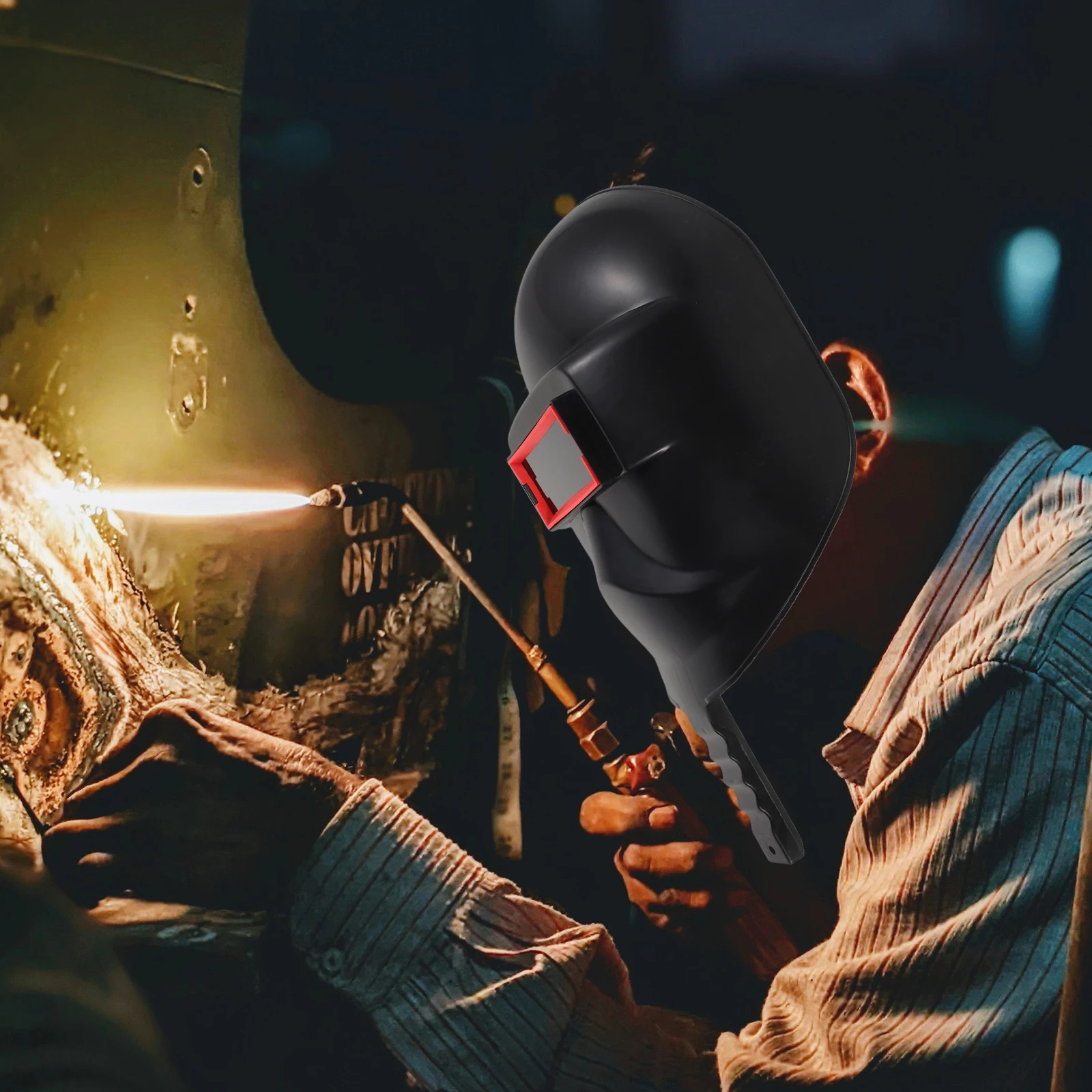 

Welding Mask Handheld Welder Reusable Facial for New Polypropylene Material