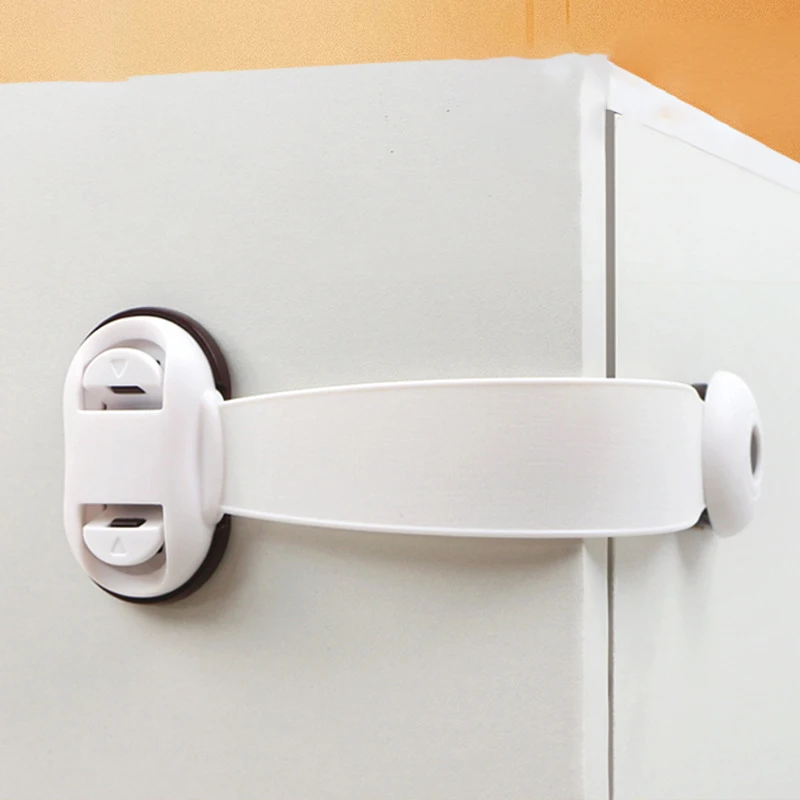 

1 Piece Multi-Function Child Protection Anti-Pinch Cabinet Refrigerator Plastic Safety Buckle Baby Safety Drawer Door Lock