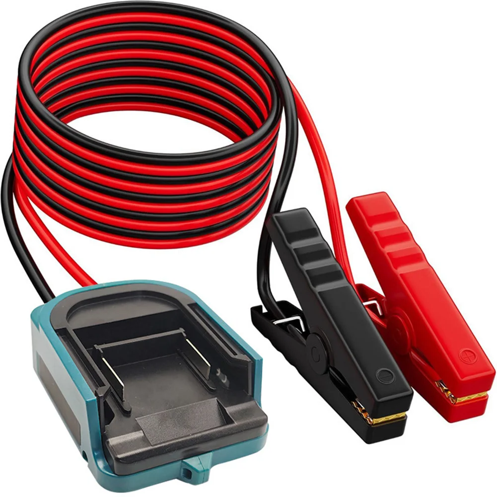 

Кабель-переходник 5 футов для запуска автомобиля с аккумулятором Makita 12В, портативный пусковой кабель 12AWG для запуска транспортных средств и инструментов