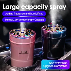 1pc Portable 300ml Ultrasonic Air Humidifier With Colorful LED Night Light Home Aroma Diffuser For Car Office Room Bedroom