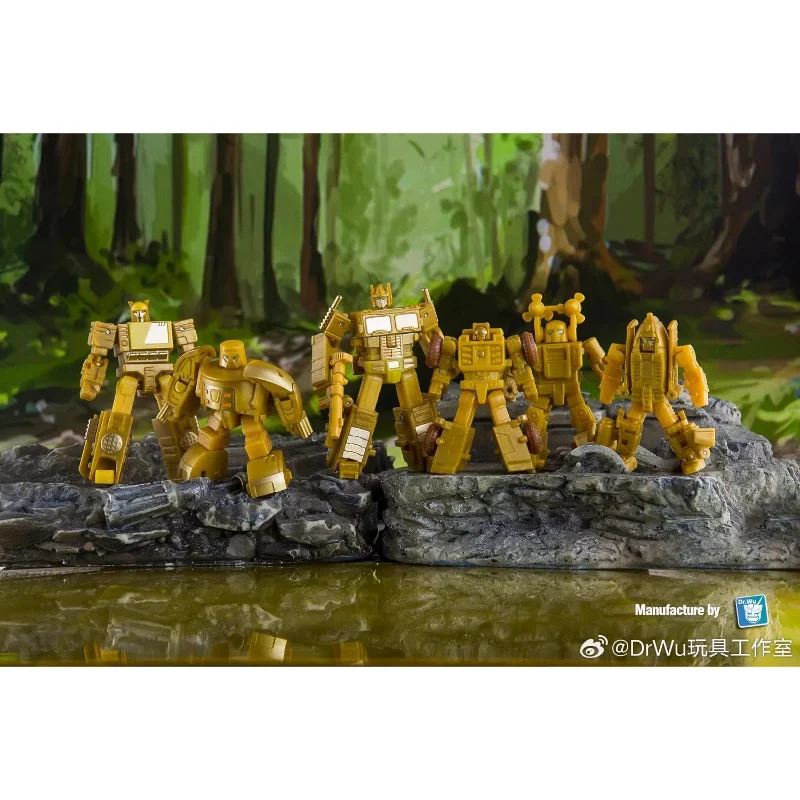 【Produits ponctuels】 Original Dr. Wu Golden Reef lagon soucoupe volante vague géante planeur vague ensemble petite échelle jouet de transformation