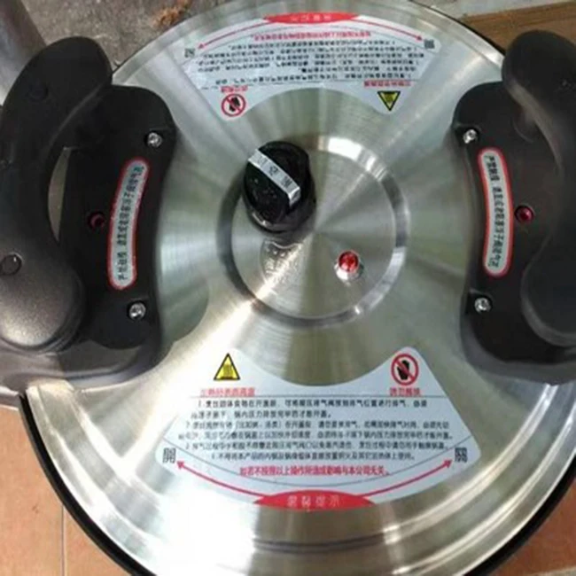 معدات المطبخ التجارية الكهربائية 304 طنجرة الضغط الفولاذ المقاوم للصدأ #4