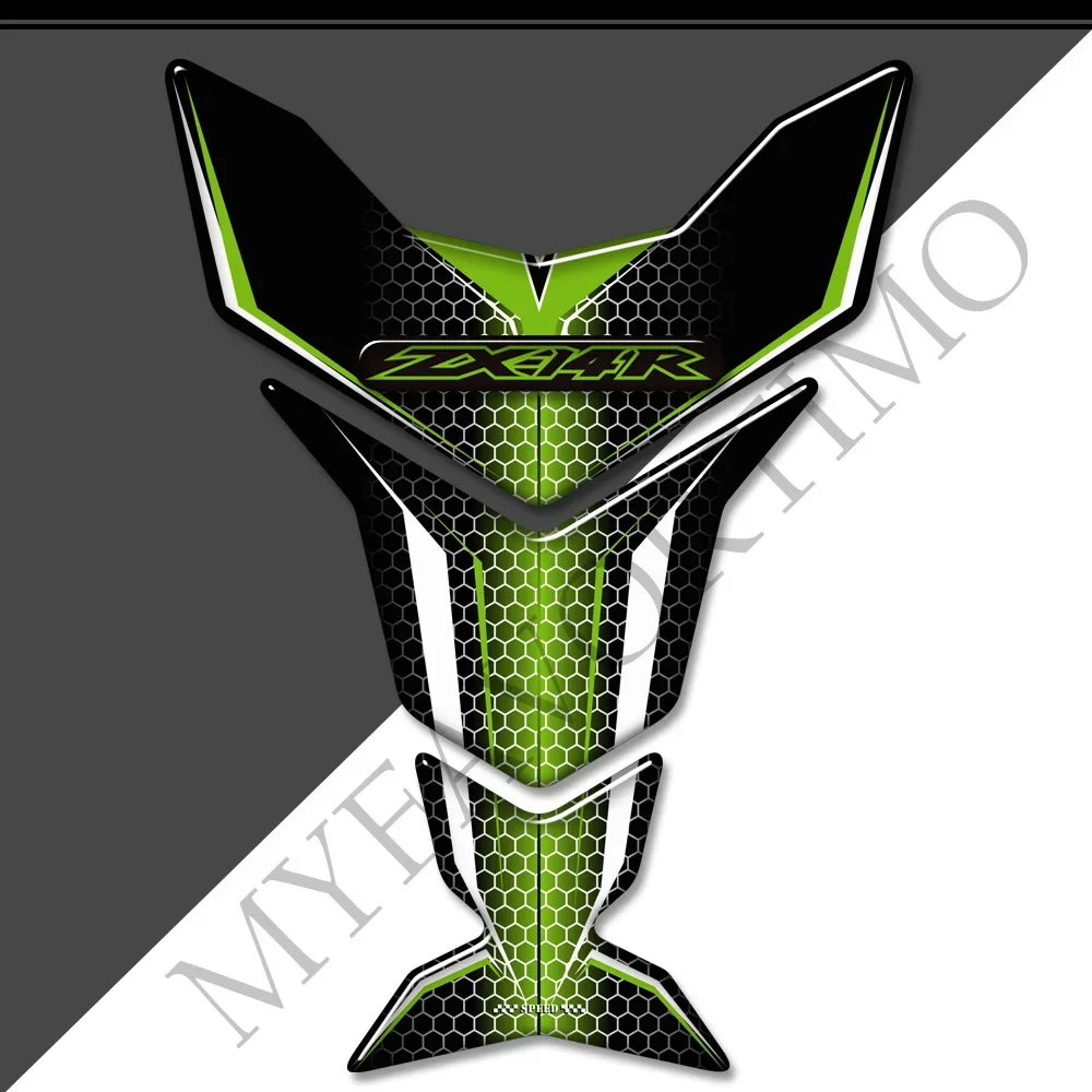 

TankPad For Kawasaki Ninja ZX-14R ZX14R ZX 14R Tank Pad Oil Stickers Emblem LOGO Fairing Decal Motorcycle Gas Knee