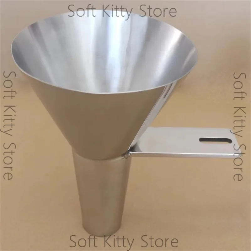 Stainless Steel Packaging Machine Dedicated Hopper, Lapel Forming Machine Spare Part, Bag Maker Receiving Hopper
