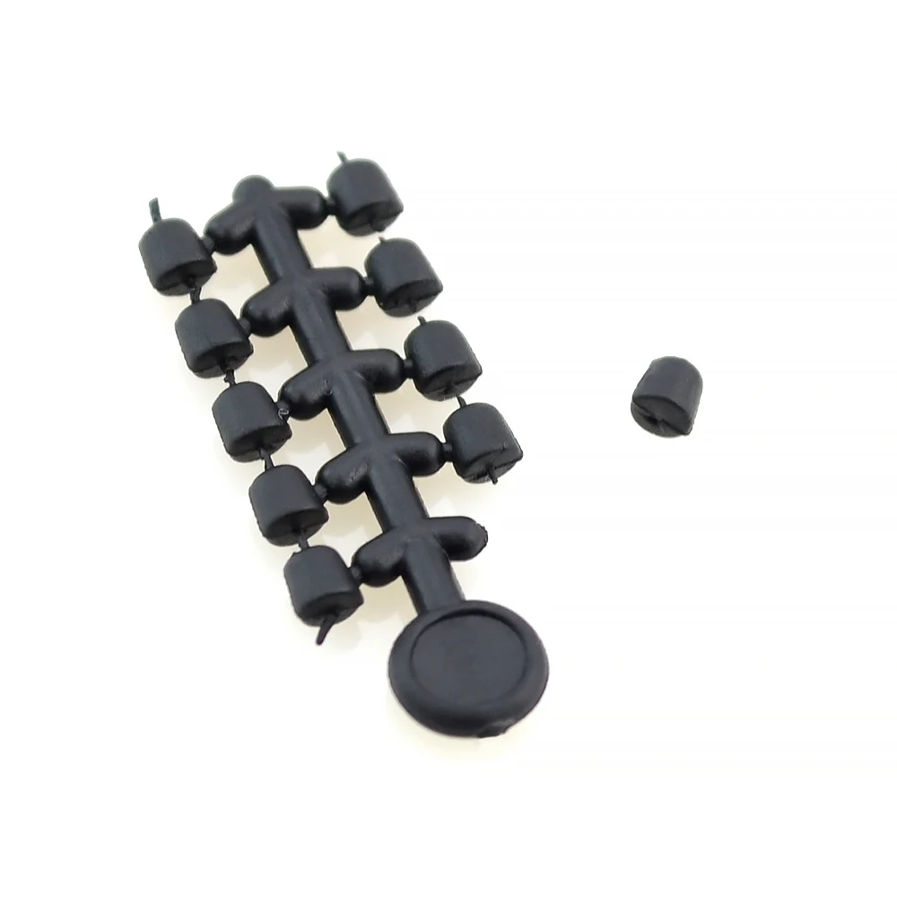 50pcs Rubber Beads for Carp Fish Hook Carp Fishing Accessories Fish hook Stoper 20pcs Fishing Boilie Screw Chod Rigs