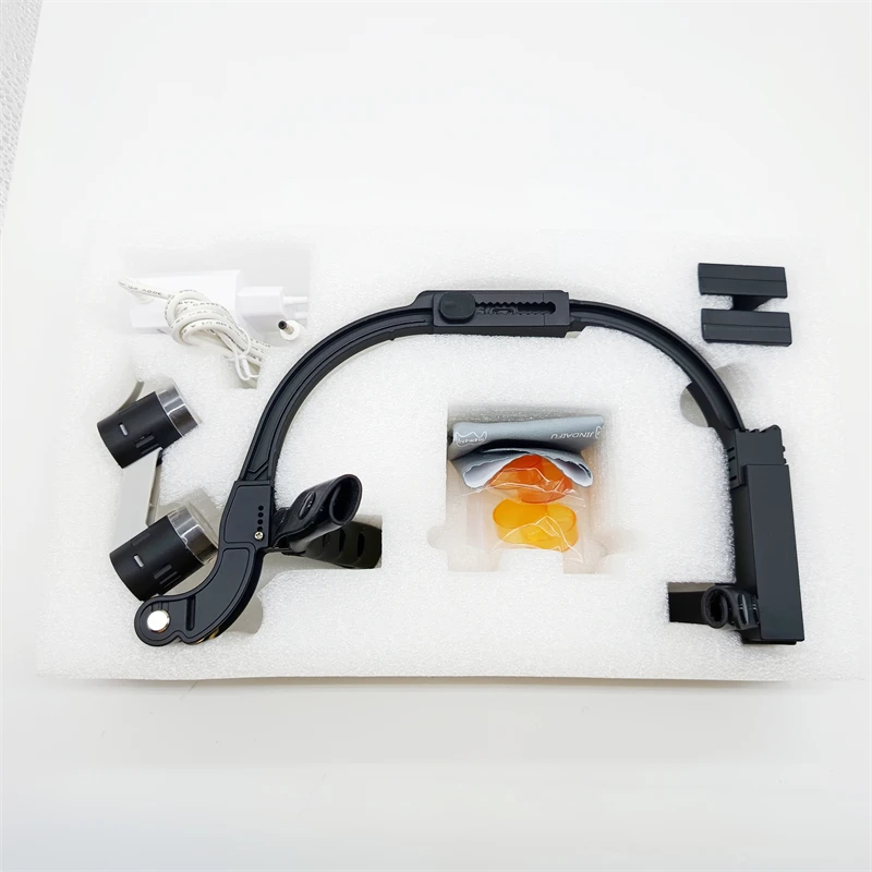 Hot Sale Dental Headlamp Portable Mamang PC Headlight JD-8802 Wireless Surgical Headlight Magnifying Loupes - view 2