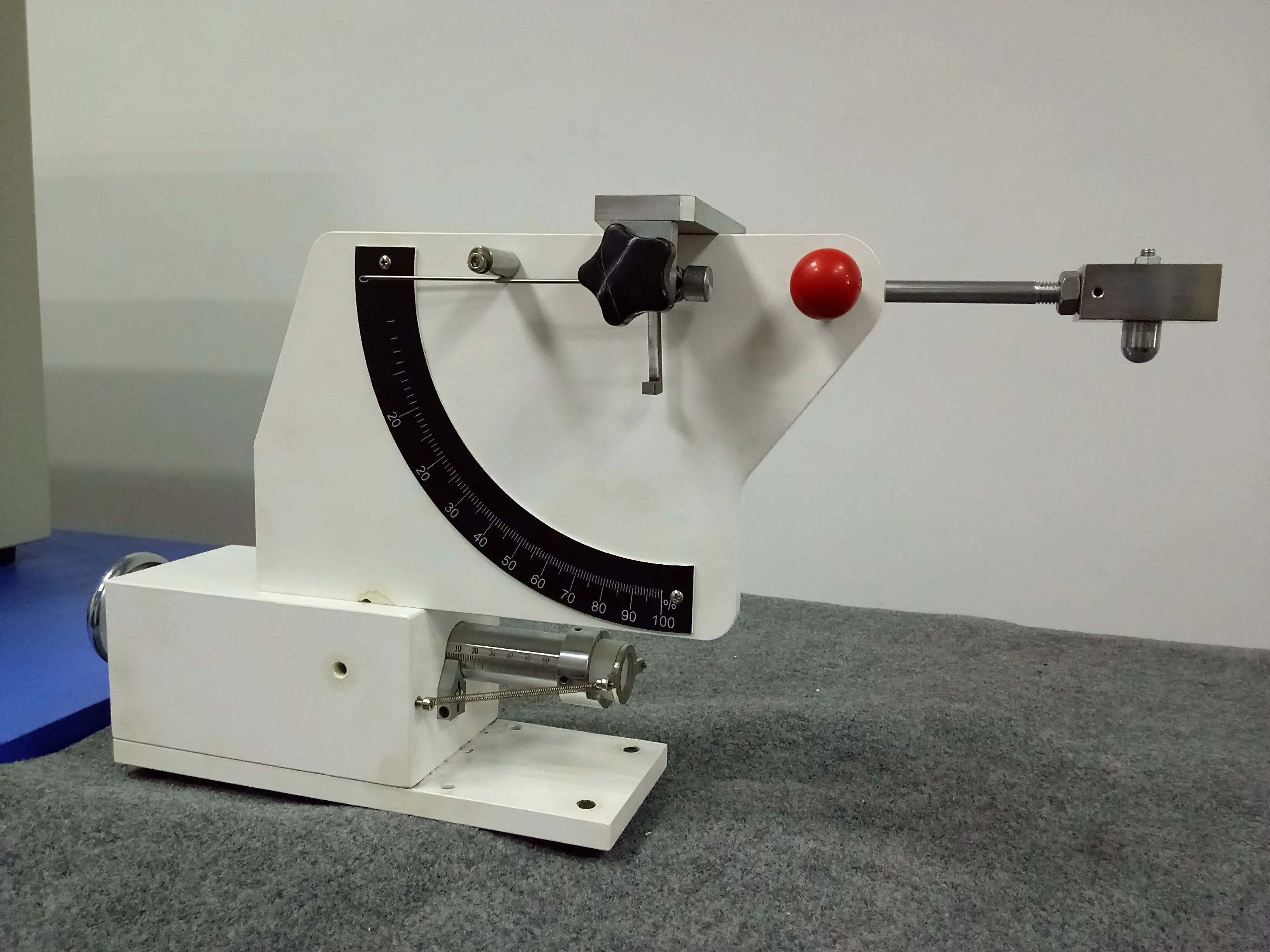 Desktop Rubber Impact Rebound Resilience Elasticity Tester Lab Equipment - Compliance with ISO 4662