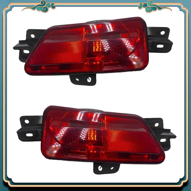 

A54P-1 пара противотуманных фар заднего бампера 9802345580 9802345680 для 408 2010-2014 задняя панель отражателя без лампочек