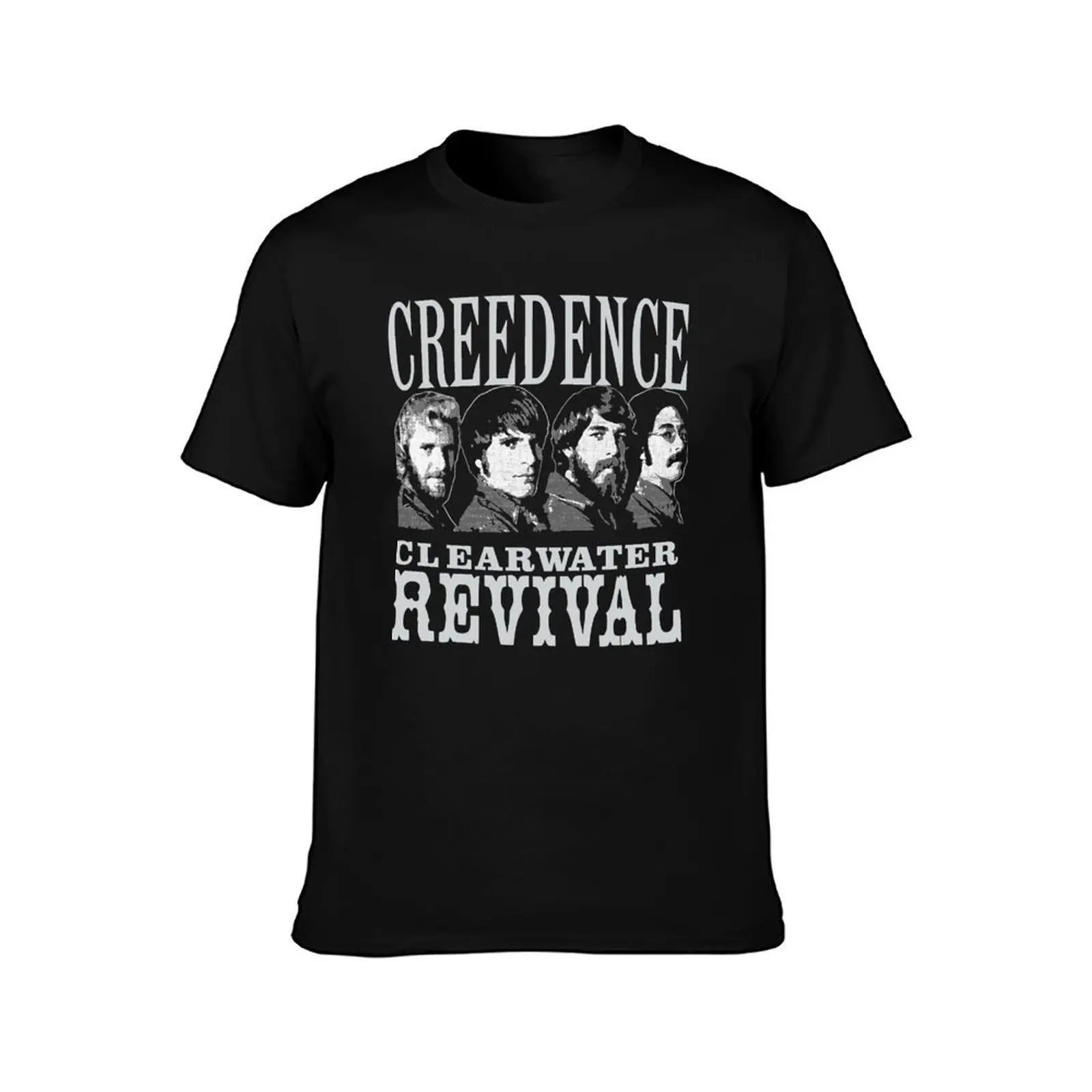 Creedence Clearwater Revival Classic T-Shirt Simple Print Design T-Shirt