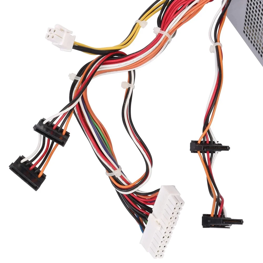 

Silver L300NM-01 PSU Power Supply For Dell 3847 MT Switching Power Supply 24-pin ATX Connector 1 X 4-pin Connector