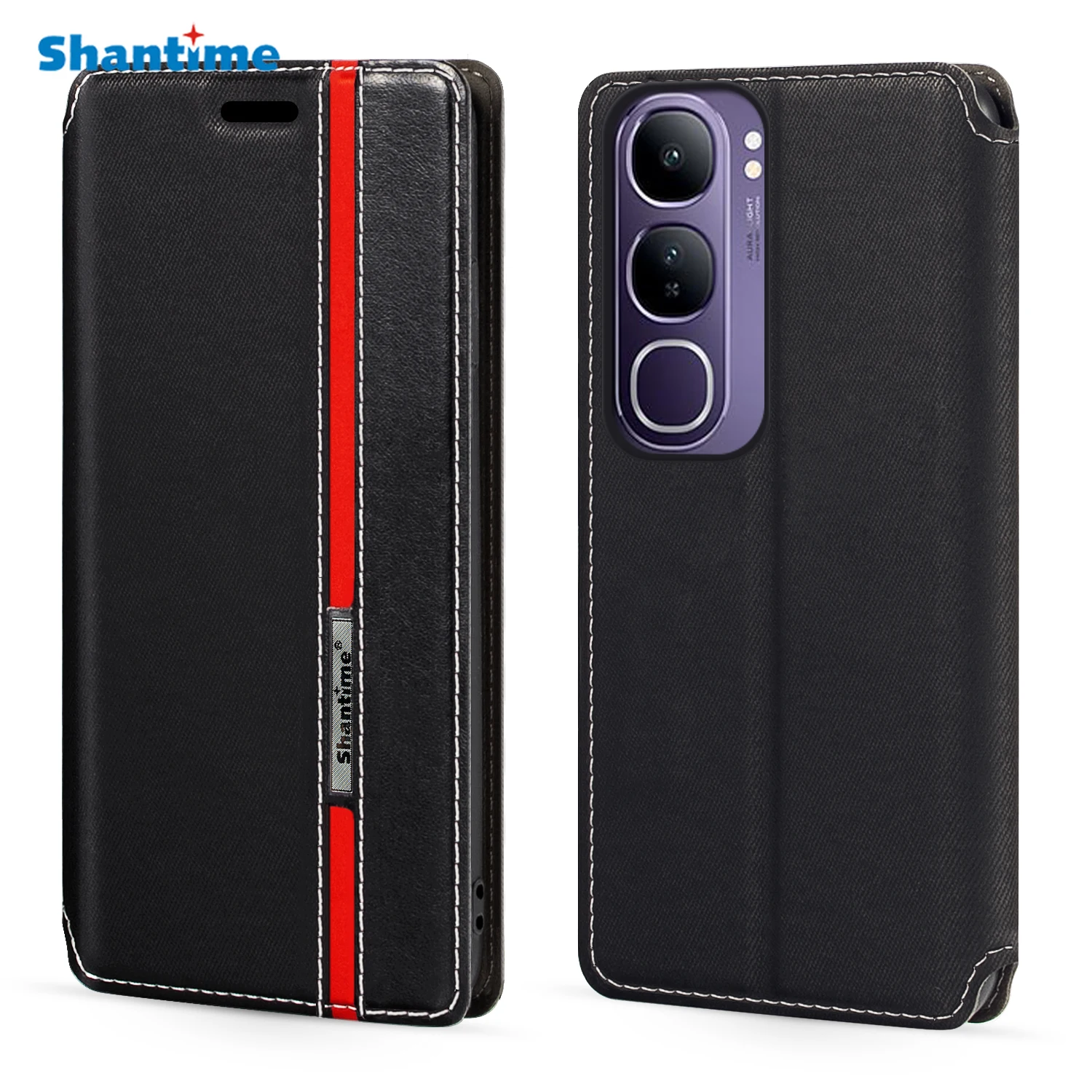 For Vivo V40 Lite 5G Indonesia Case Fashion Multicolor Magnetic Closure Case Cover with Card Holder For V40 Lite Indonesia 4G