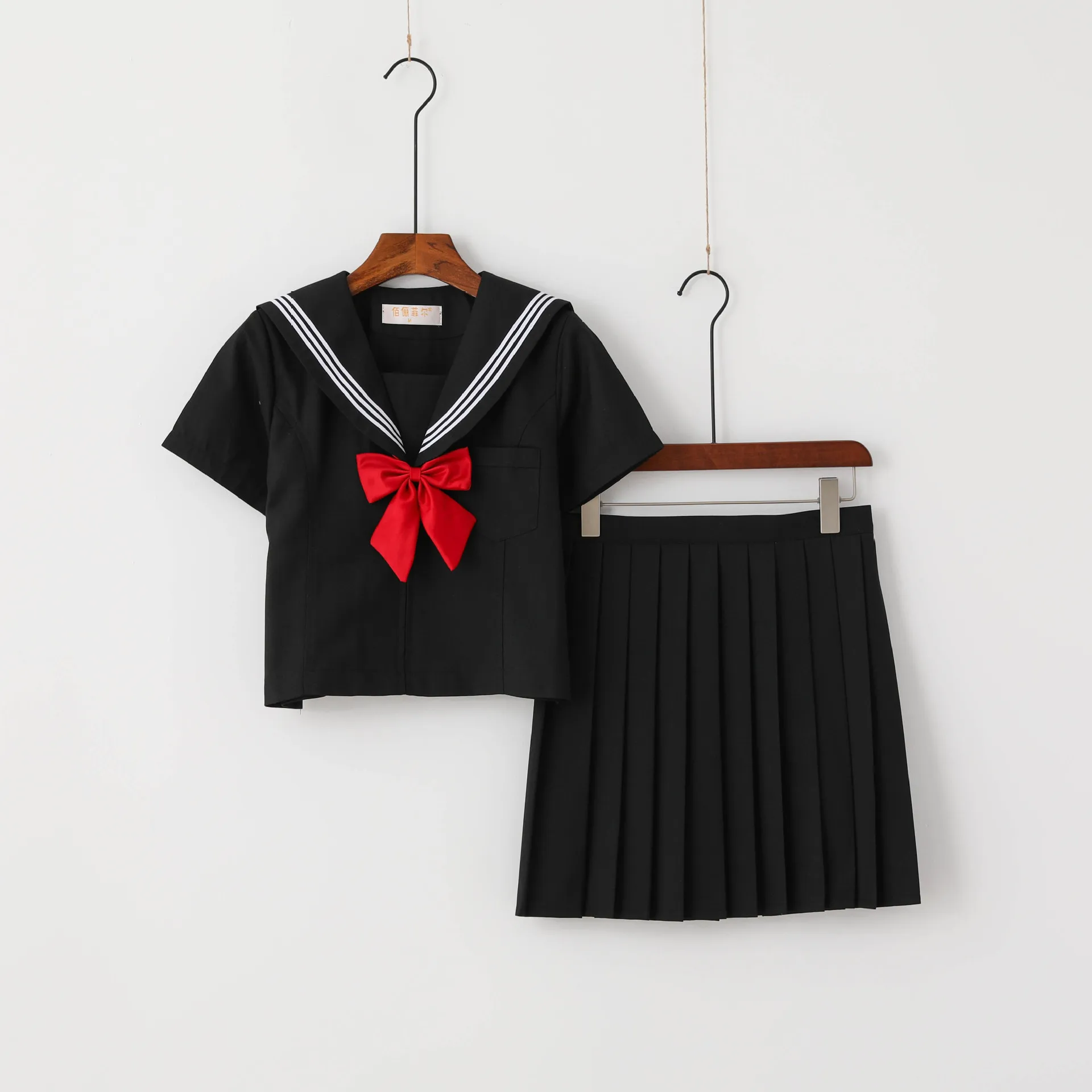 Uniformes scolaires de Style japonais pour filles, Costume de la marine pour femmes, Sexy JK, chemisier de marin, jupe plissée, S-2xl