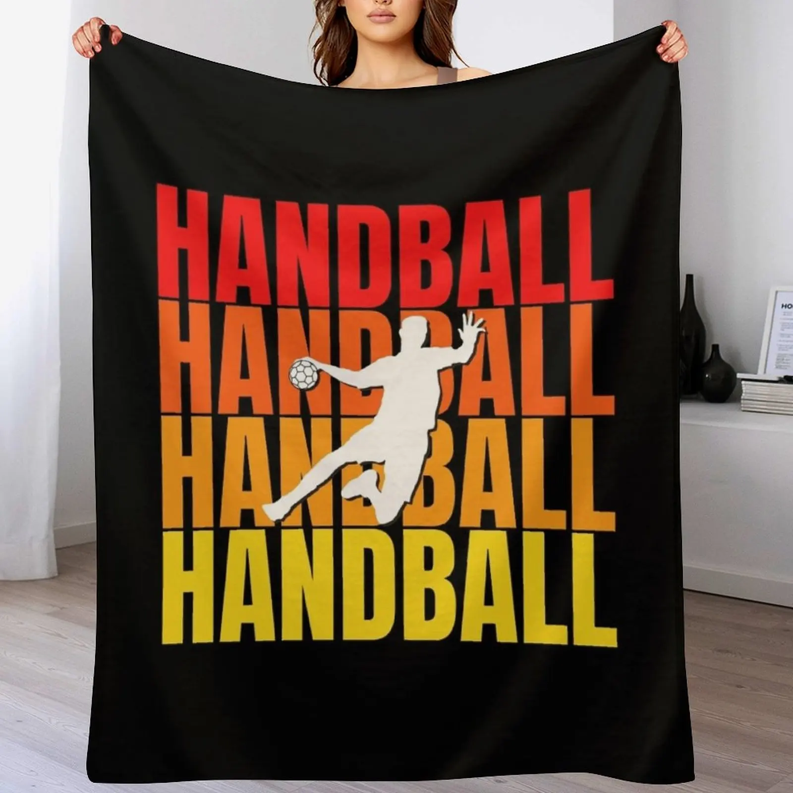

HANDBALL Throw Blanket Polar Large Comforter Sofa Blankets