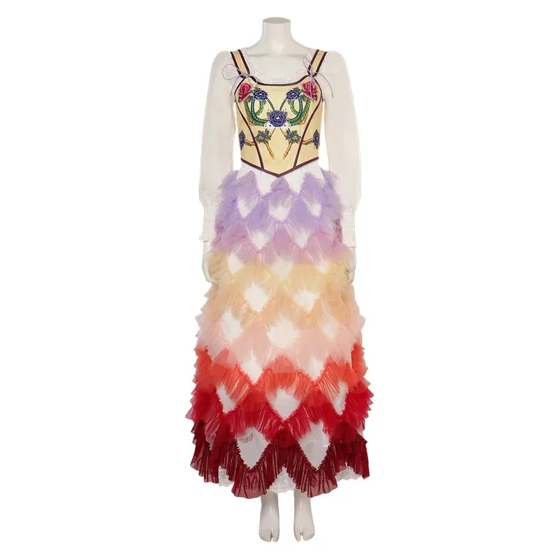 게임 루시 그레이 베어드 코스프레 의상 드레스 성인 여성 판타지아 탑 스커트 의상 할로윈 카니발 파티 변장 역할 정장