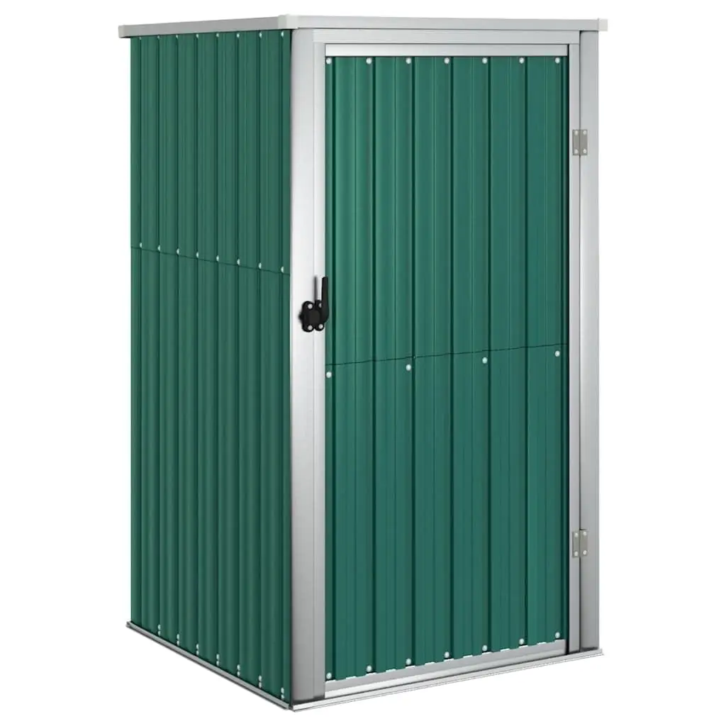 Outdoor Tool Shed Vertical Storage Cabinet Patio Garage Rust-Resistant Steel Locker Lockable Door 35x35x83 Inches, Customized