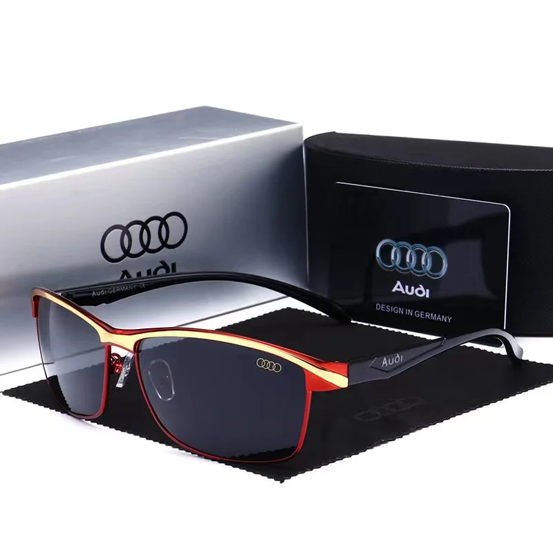 For Audi A3 A4 A5 A6 A7 A8 Q3 Q5 Q7 Q8 RS3 RS4 RS5 RSTT S3 S4 S5 TT Car High Men Polarized Sunglasses Anti Glare Driver Goggles